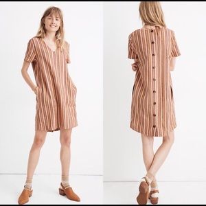 Striped Linen Madewell Dress